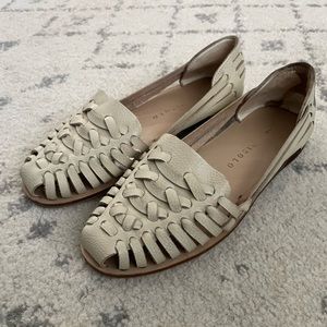 Nisolo Huarache Sandal - Bone - Sz 7